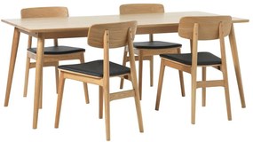 Natúr színű étkezőszék Livo – Unique Furniture