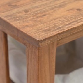 vidaXL tömör mahagóni fa tálalóasztal 69 x 28 x 70 cm