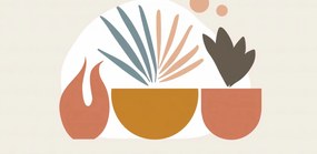 Poszter 91,3x44,5cm Növénypaletta