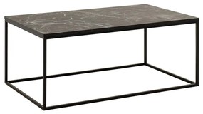 Adore Furniture Kávésasztal 42x100 cm fekete AD0166