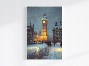 Canvas Város Anglia London Big Ben Westminster 80x120