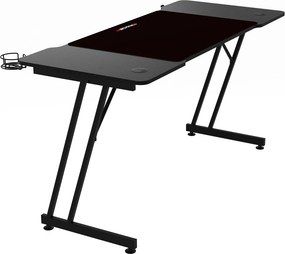 NERO karbon gamer asztal 120 × 60 cm