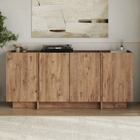 Dorma Komód/ konzolasztal 180 cm – Atlantic Pine / Antracit