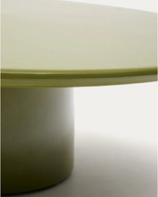 Beton kerek kerti dohányzóasztal ø 110 cm Albanella – Kave Home