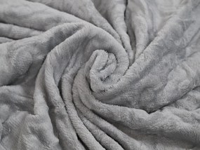 Plüss MACSKA szürke babatakaróval belül