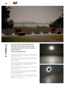 Redo 90041 - LED Kültéri beépíthető lámpa INCAS LED/2,3W/230V IP65