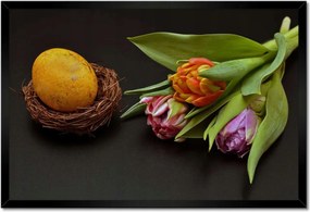 Poszterek keretben 60x40 Húsvéti dekoráció