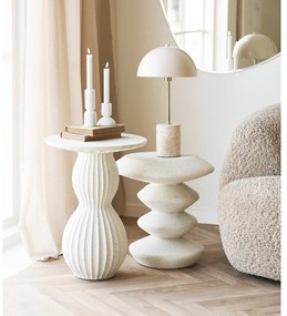 Kő kerek tárolóasztal ø 40 cm Newtown – House Nordic