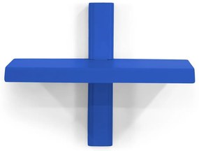 Kék fém fali polc 28 cm Hola – Spinder Design