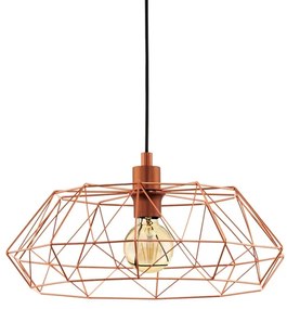 Eglo 49488 - Csillár CARLTON 2 1xE27/60W/230V