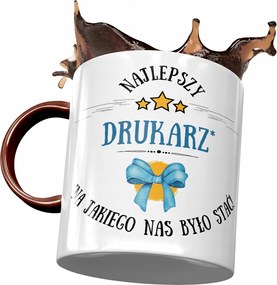 Bordó Bögre Nyomtatónak A Világ Legjobb Nyomtatott Fotóval