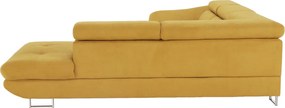Sarokülőgarnitúra, mustár, jobbos, FABIA