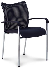John konferencia szék, fekete