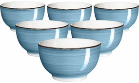 Mäser Bel Temp 6 db-os tálkészlet 14 cm, kék