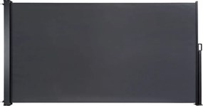 Napellenző Oldalsó Terasz Kerti Paraván Feltekerhető Fedél 160x 300 Antracit