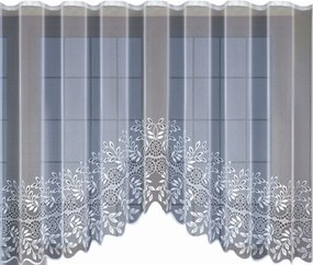 Mg Függöny ív 23862 jacquard 500x160cm kész lengyel szalaggal