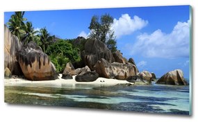 Üvegfotó Seychelles panoráma osh-61342211