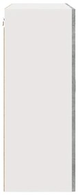 Fali konyhaszekrény Beton Szürke 80 x 31 x 80 cm Faanyag