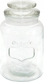 Üveg tárolódoboz fedéllel- 11x19 cm