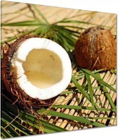 Vászonkép 80x80 Kókusz variációk Konyha