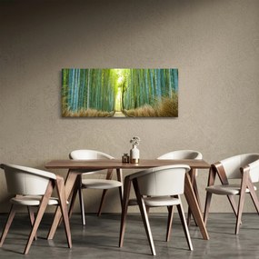 Kép - Bambusz erdő (120x50 cm)