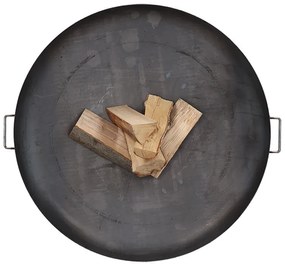Fém tűzrakó tál, 100 cm átmérőjű