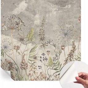 Fotótapéta Fali tapéta Hálószobába és Nappaliba Mezei növények 250x250 cm