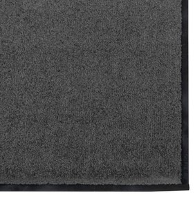 Mosható Lábtörlő Antracit 120x300 cm