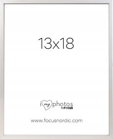 Képkeret Focus 13x18-as méretű, fehér