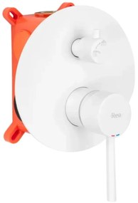 Fürdőkád csaptelep Rea Lungo White Matt + Box