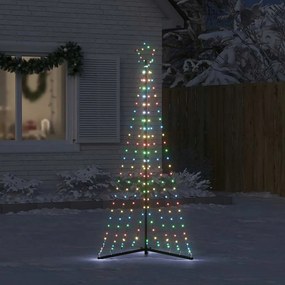 színes LED karácsonyfa 339 LED 187 cm
