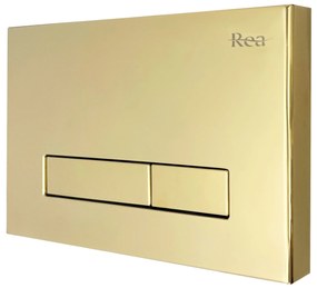 WC öblítő gomb H Type  Gold