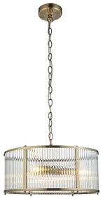 Endon 106282 - Láncos csillár RIDGETON 3xE14/6W/230V sárgaréz