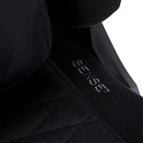 Gamer szék SENSE7 Spellcaster Senshi Edition nagy méret XL fotel, fekete szövet