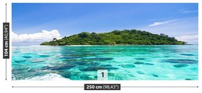 Fotótapéta Blue Paradise Island 104x70 cm