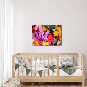 Kép - őszi levelek (70x50 cm)