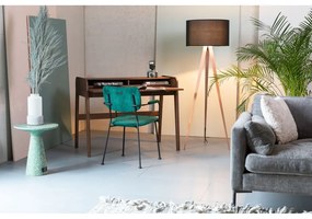 Barbier barna íróasztal kihúzható asztallappal - Zuiver