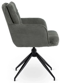 Forgó Étkező/Tárgyaló Zöld Szürke Színben. Akita