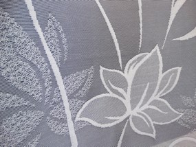 Mg Függöny jacquard 34940 Fehér 160cm magas 0,5m