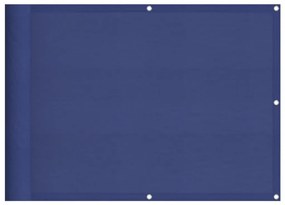kék 100% oxford poliészter erkélyparaván 75 x 700 cm