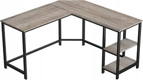 Vasagle Sarah sarok íróasztal szürke