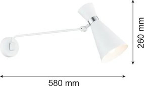 Argon LUKKA 3889 Fali lámpa 1x15W/E27 IP20