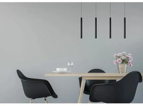 Lucide 74403/04/30 – Dimmelhető Csillár Zsinóron LORENZ 4×LED/4W/230V Fekete