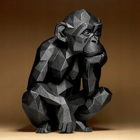 Majom Geometriai Figura Dekoráció Szobor Figura 15 cm
