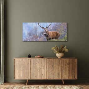 Kép - Szarvasok a tájban (120x50 cm)