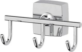 Hármas akasztó fürdőszobai törölközőkhöz