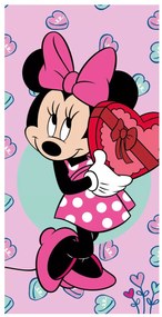Disney Minnie Sweets fürdőlepedő, strand törölköző 70x140cm