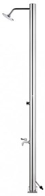 rozsdamentes acél kerti zuhany 215 cm
