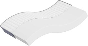 vidaXL közepesen puha egyszemélyes habmatrac 90x190 cm
