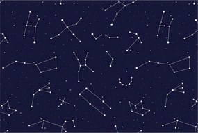 Flizelin tapéta falra Prémium Astro égbolt 104x70 ragasztó